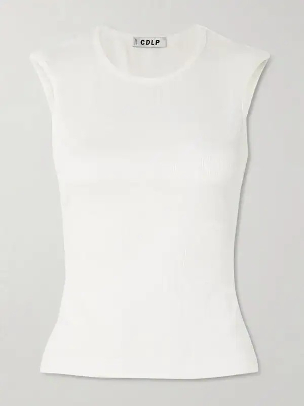 CDLP Cap-Sleeve Tank Top